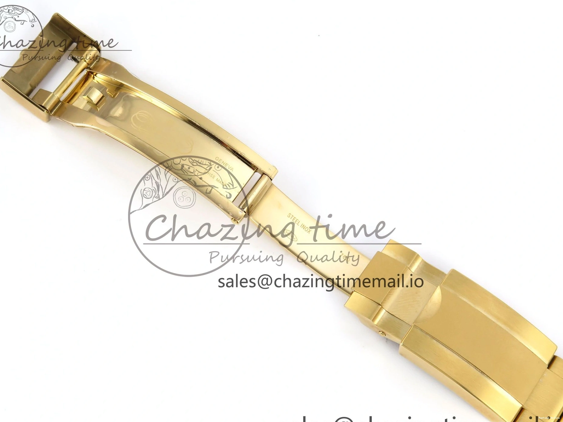 0409 Daytona Artisans Skeleton YG ADGF Best Edition Skeleton Dial on YG Oyster Bracelet SA FlexibleFit 754